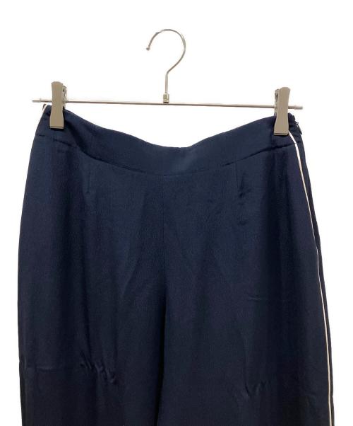 HERMES（エルメス）HERMES (エルメス) ワイドパンツ ネイビー サイズ:40の古着・服飾アイテム