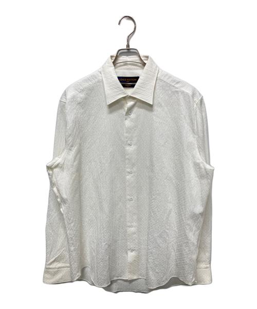 LOUIS VUITTON（ルイ ヴィトン）LOUIS VUITTON (ルイ ヴィトン) 長袖シャツ　RM231F MT8 HOS9PW ホワイト サイズ:SIZE 42/16 1/2の古着・服飾アイテム