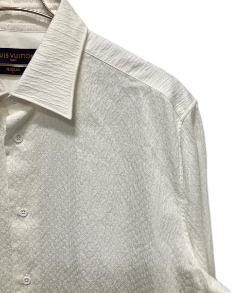 LOUIS VUITTON（ルイ ヴィトン）LOUIS VUITTON (ルイ ヴィトン) 長袖シャツ　RM231F MT8 HOS9PW ホワイト サイズ:SIZE 42/16 1/2の古着・服飾アイテム