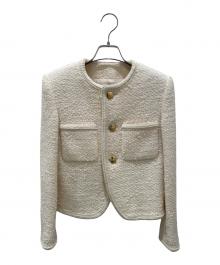 CELINE（セリーヌ）の古着「シャスールジャケット」｜アイボリー