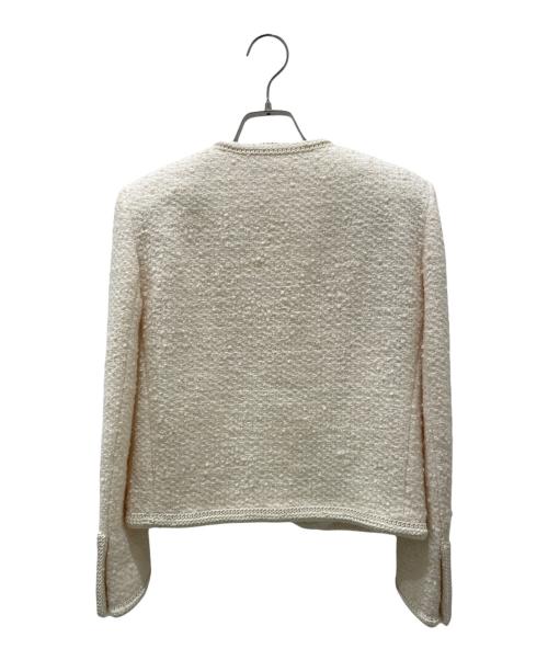 CELINE（セリーヌ）CELINE (セリーヌ) シャスールジャケット アイボリー サイズ:34の古着・服飾アイテム