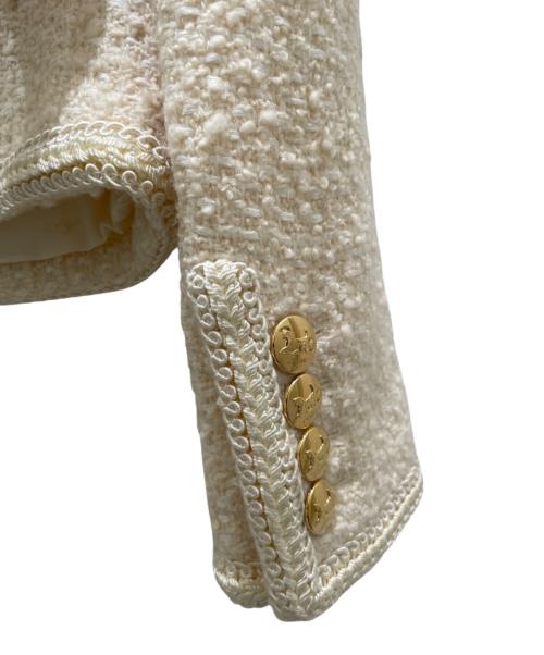 CELINE（セリーヌ）CELINE (セリーヌ) シャスールジャケット アイボリー サイズ:34の古着・服飾アイテム