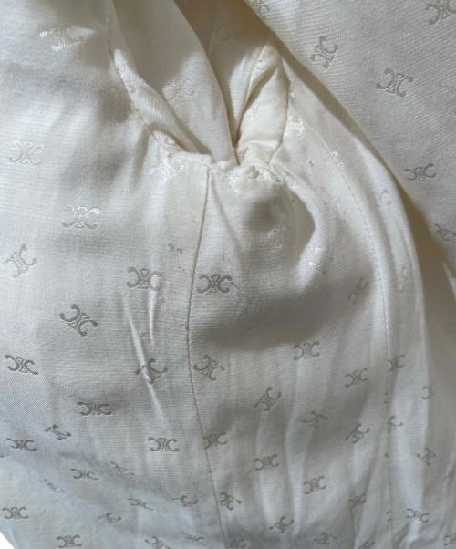 CELINE（セリーヌ）CELINE (セリーヌ) シャスールジャケット アイボリー サイズ:34の古着・服飾アイテム