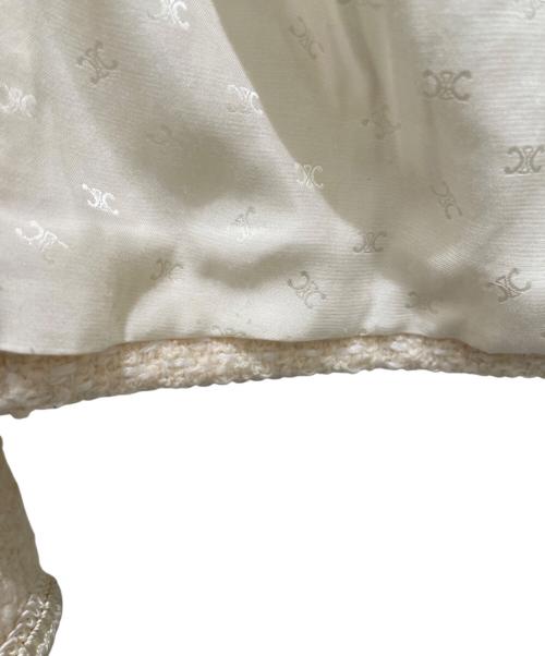 CELINE（セリーヌ）CELINE (セリーヌ) シャスールジャケット アイボリー サイズ:34の古着・服飾アイテム