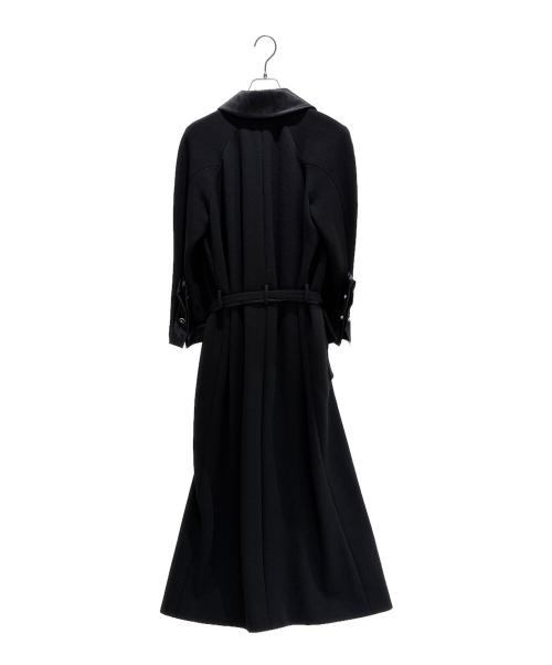 CHANEL（シャネル）CHANEL (シャネル) ガウンロングコート ブラック サイズ:34の古着・服飾アイテム