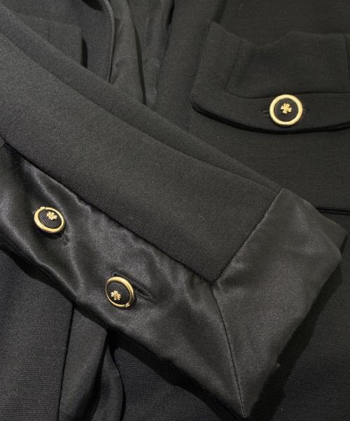 CHANEL（シャネル）CHANEL (シャネル) ガウンロングコート ブラック サイズ:34の古着・服飾アイテム