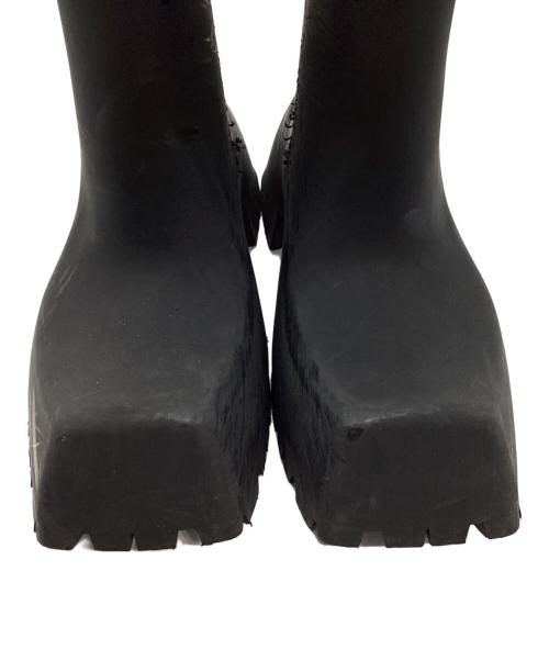 BALENCIAGA（バレンシアガ）BALENCIAGA (バレンシアガ) TROOPER RUBBER BOOT ブラック サイズ:EUR 36の古着・服飾アイテム