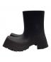 BALENCIAGA (バレンシアガ) TROOPER RUBBER BOOT ブラック サイズ:EUR 36：40000円