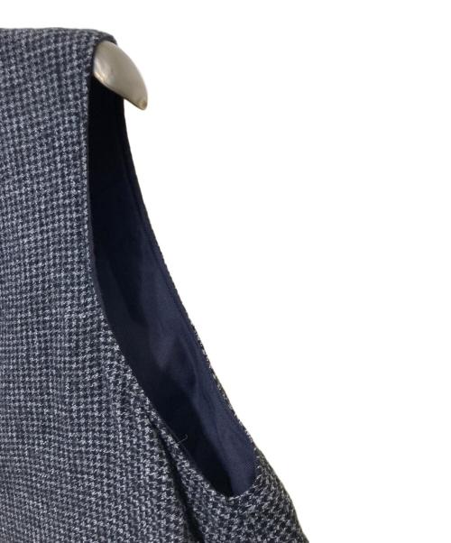 himukashi（ヒムカシ）himukashi (ヒムカシ) リネンキュプラ混ワンピース グレー サイズ:1の古着・服飾アイテム