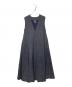 himukashi（ヒムカシ）の古着「リネンキュプラ混ワンピース」｜グレー