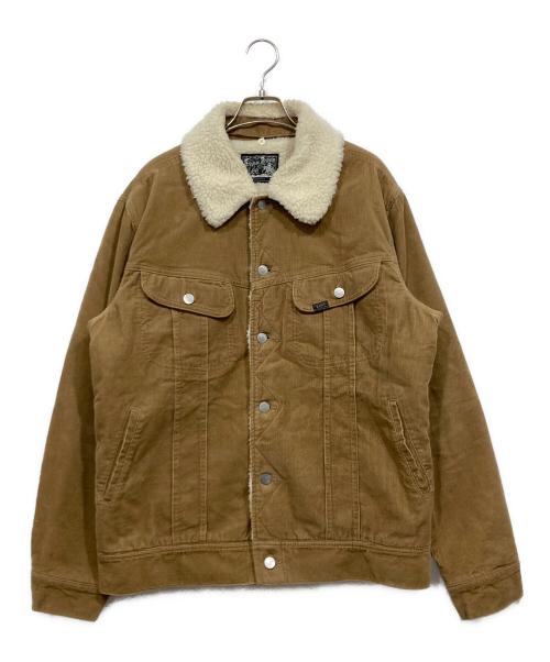 LEE（リー）LEE (リー) 裏ボアコーデュロイジャケット ブラウン サイズ:Lの古着・服飾アイテム