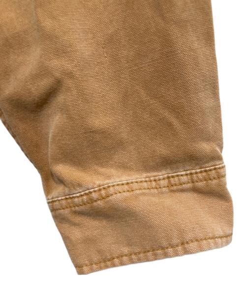 stussy（ステューシー）stussy (ステューシー) WASHED CANVAS WORK SHIRT ベージュ サイズ:Mの古着・服飾アイテム