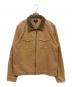 stussy（ステューシー）の古着「WASHED CANVAS WORK SHIRT」｜ベージュ