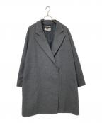 MM6 Maison Margielaエムエムシックスメゾンマルジェラ）の古着「チェスターコート」｜グレー