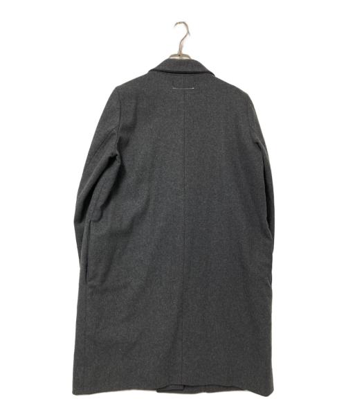 MM6 Maison Margiela（エムエムシックスメゾンマルジェラ）MM6 Maison Margiela (エムエムシックスメゾンマルジェラ) チェスターコート グレー サイズ:38の古着・服飾アイテム