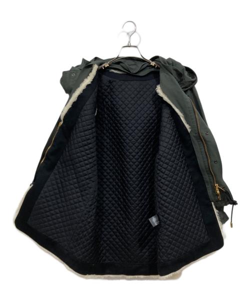 THE RERACS（ザ リラクス）THE RERACS (ザ リラクス) ライナー付モッズコート オリーブ サイズ:40の古着・服飾アイテム