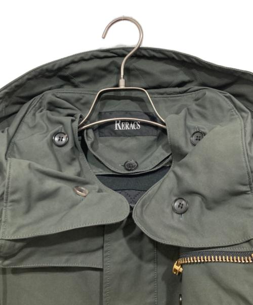 THE RERACS（ザ リラクス）THE RERACS (ザ リラクス) ライナー付モッズコート オリーブ サイズ:40の古着・服飾アイテム
