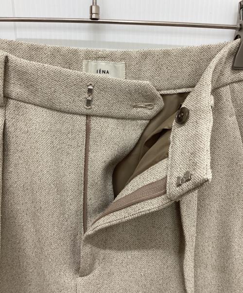 IENA（イエナ）IENA (イエナ) ツイードツータックパンツ ベージュ サイズ:38の古着・服飾アイテム