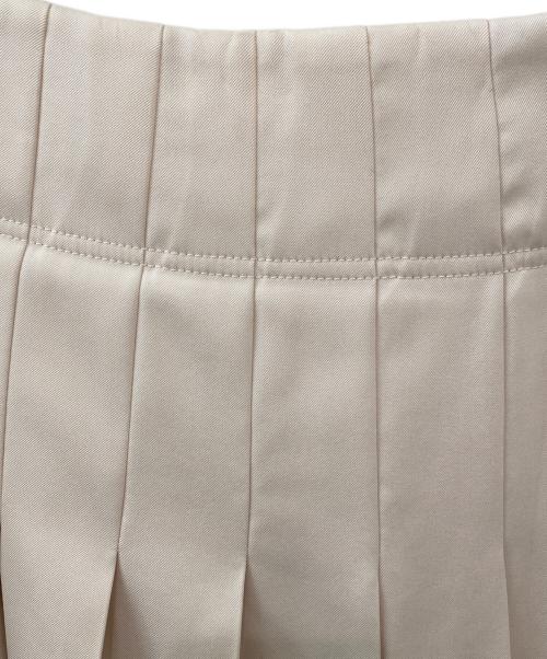 ebure（エブール）ebure (エブール) プリーツスカート アイボリー サイズ:36の古着・服飾アイテム