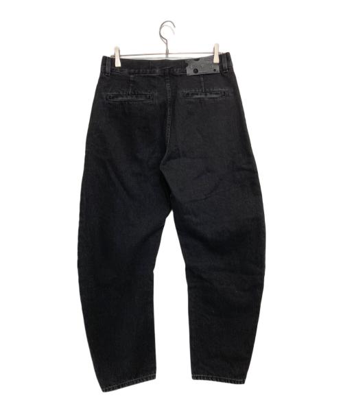 OFFWHITE（オフホワイト）OFFWHITE (オフホワイト) カーブデニムパンツ ブラック サイズ:27の古着・服飾アイテム