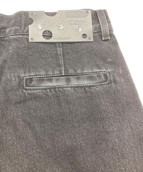 OFFWHITE（オフホワイト）OFFWHITE (オフホワイト) カーブデニムパンツ ブラック サイズ:27の古着・服飾アイテム