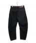 OFFWHITE (オフホワイト) カーブデニムパンツ ブラック サイズ:27：10000円