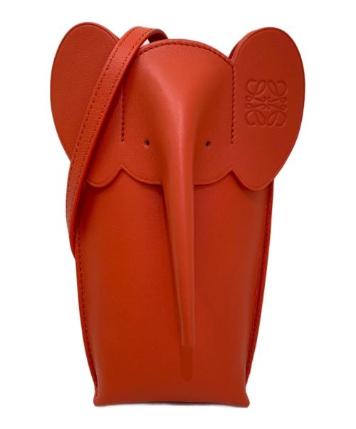 LOEWE（ロエベ）LOEWE (ロエベ) エレファントポケット オレンジの古着・服飾アイテム