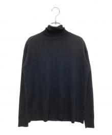 MUSE de Deuxieme Classe（ミューズ ドゥーズィエム クラス）の古着「MILLENNIUM タートルネックプルオーバー」｜ブラック