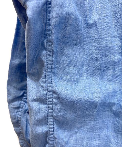 COMME des GARCONS HOMME（コムデギャルソン オム）COMME des GARCONS HOMME (コムデギャルソン オム) リネンパッカリングテーラードジャケット ブルー サイズ:Sの古着・服飾アイテム