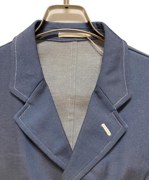 COMME des GARCONS HOMME PLUS（コムデギャルソンオムプリュス）COMME des GARCONS HOMME PLUS (コムデギャルソンオムプリュス) テーラードジャケット ブルー サイズ:Mの古着・服飾アイテム