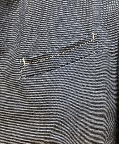 COMME des GARCONS HOMME PLUS（コムデギャルソンオムプリュス）COMME des GARCONS HOMME PLUS (コムデギャルソンオムプリュス) テーラードジャケット ブルー サイズ:Mの古着・服飾アイテム