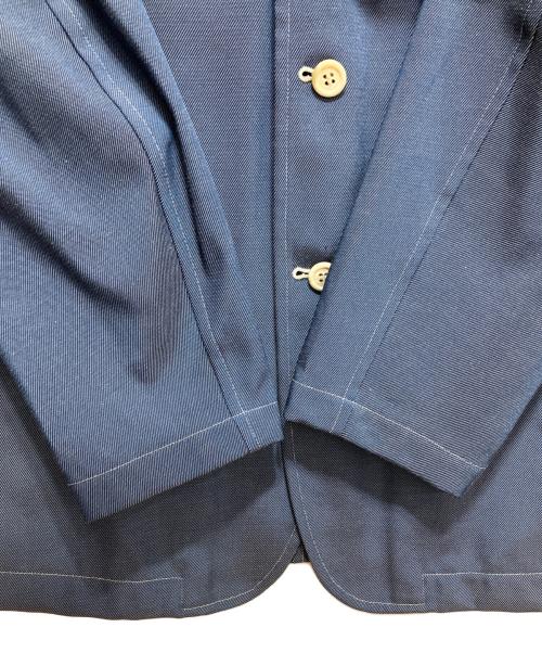 COMME des GARCONS HOMME PLUS（コムデギャルソンオムプリュス）COMME des GARCONS HOMME PLUS (コムデギャルソンオムプリュス) テーラードジャケット ブルー サイズ:Mの古着・服飾アイテム