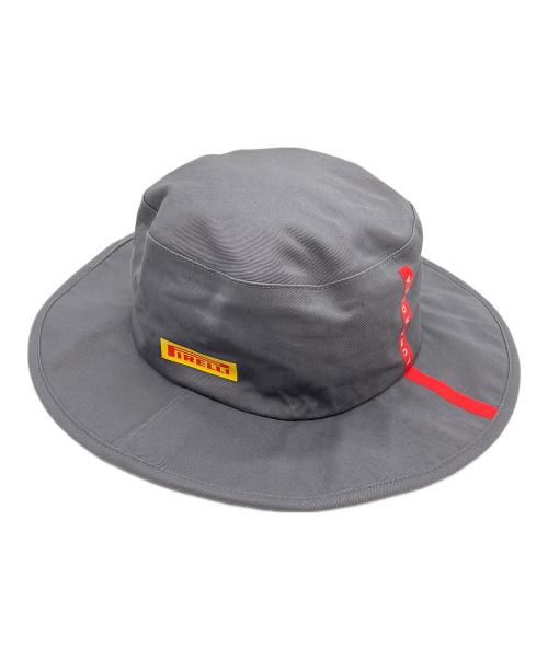 PRADA（プラダ）PRADA (プラダ) PIRELLI TEAM ハット グレー サイズ:XLの古着・服飾アイテム
