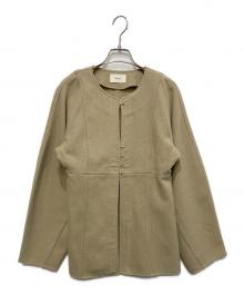 Eaphi（エフィ）の古着「round design cut sew」｜ベージュ