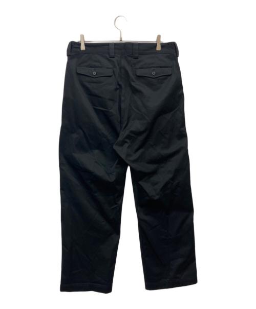 waiper（ワイパー）waiper (ワイパー) フランス軍ツータックWESTPOINTチノトラウザー ブラック サイズ:SIZE25の古着・服飾アイテム
