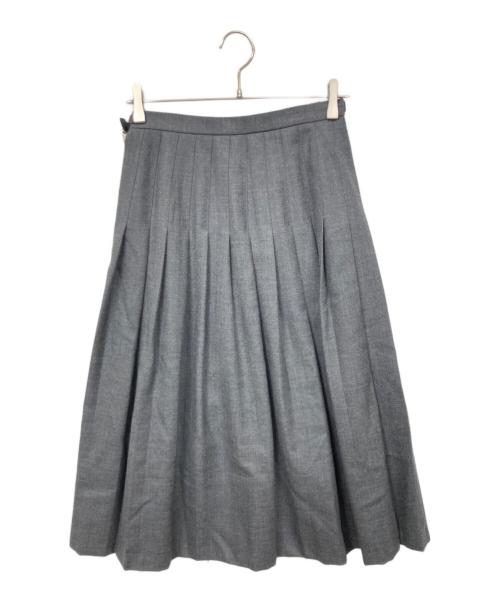 O'NEIL OF DUBLIN（オニールオブダブリン）O'NEIL OF DUBLIN (オニールオブダブリン) ウールラップスカート グレー サイズ:42の古着・服飾アイテム