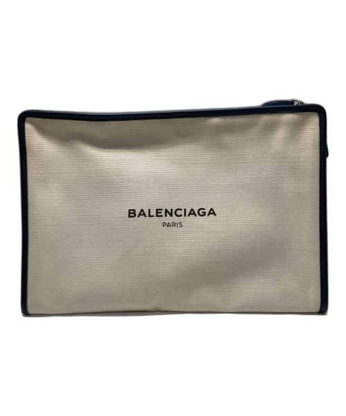 BALENCIAGA（バレンシアガ）BALENCIAGA (バレンシアガ) キャンバスクラッチバッグの古着・服飾アイテム