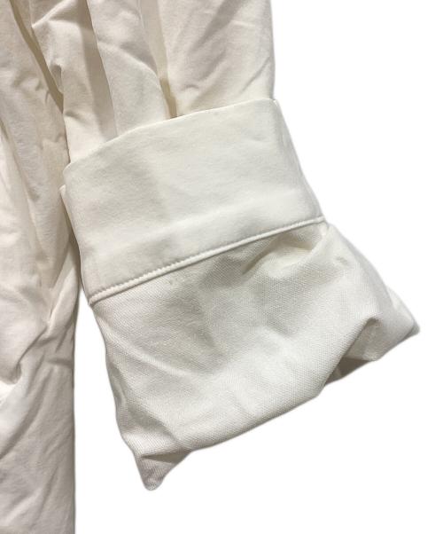 and wander（アンドワンダー）and wander (アンドワンダー) light w cloth shirt ホワイト サイズ:3の古着・服飾アイテム