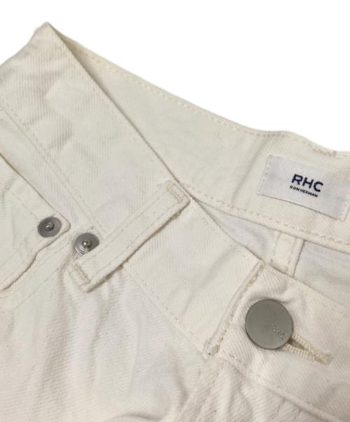 RHC Ron Herman（アールエイチシー ロンハーマン）RHC Ron Herman (アールエイチシー ロンハーマン) デニムパンツ ホワイト サイズ:23の古着・服飾アイテム
