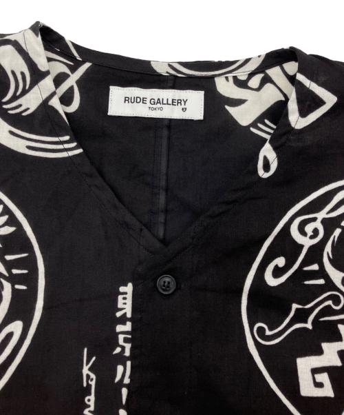 RUDE GALLERY（ルードギャラリー）RUDE GALLERY (ルードギャラリー) DUB SHIRT ブラック サイズ:3の古着・服飾アイテム