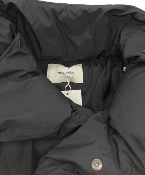 entire studios（エンタイアスタジオ）entire studios (エンタイアスタジオ) ダブルパファージャケット ブラック サイズ:Lの古着・服飾アイテム