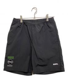 F.C.R.B.×paperboy（エフシーレアルブリストル×ペーパーボーイ）の古着「GAME SHORTS」｜ブラック