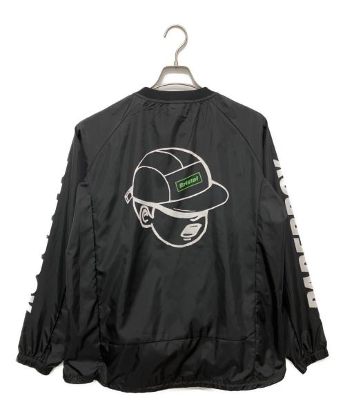 F.C.R.B.（エフシーレアルブリストル）F.C.R.B. (エフシーレアルブリストル) paperboy (ペーパーボーイ) TRAINING PISTE ブラック サイズ:Mの古着・服飾アイテム