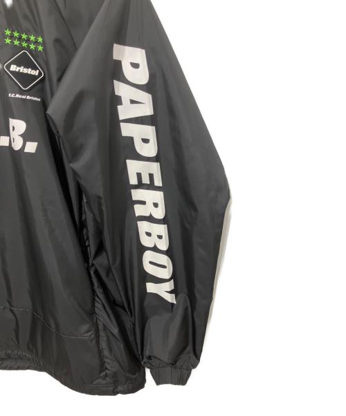 F.C.R.B.（エフシーレアルブリストル）F.C.R.B. (エフシーレアルブリストル) paperboy (ペーパーボーイ) TRAINING PISTE ブラック サイズ:Mの古着・服飾アイテム