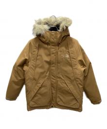 THE NORTH FACE（ザ ノース フェイス）の古着「エレバスジャケット」｜キャメル/ブラウン