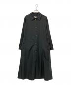Demi-Luxe Beamsデミルクス ビームス）の古着「ライト ステンカラーコート」｜ブラック