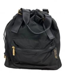 VIOLAd'ORO（ヴィオラドーロ）の古着「ナイロン2WAYリュック」｜ブラック