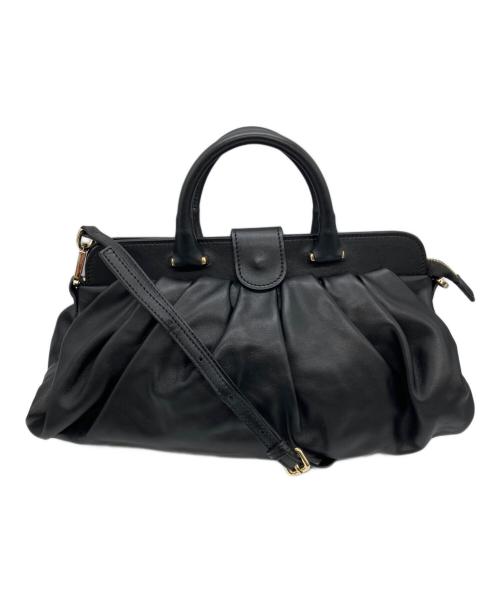 CHRISTIAN VILLA（クリスチャンヴィラ）CHRISTIAN VILLA (クリスチャンヴィラ) ラビオリトートバッグ ブラックの古着・服飾アイテム