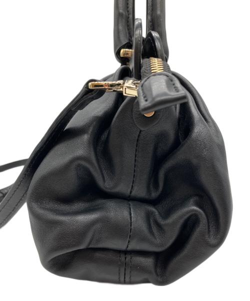 CHRISTIAN VILLA（クリスチャンヴィラ）CHRISTIAN VILLA (クリスチャンヴィラ) ラビオリトートバッグ ブラックの古着・服飾アイテム