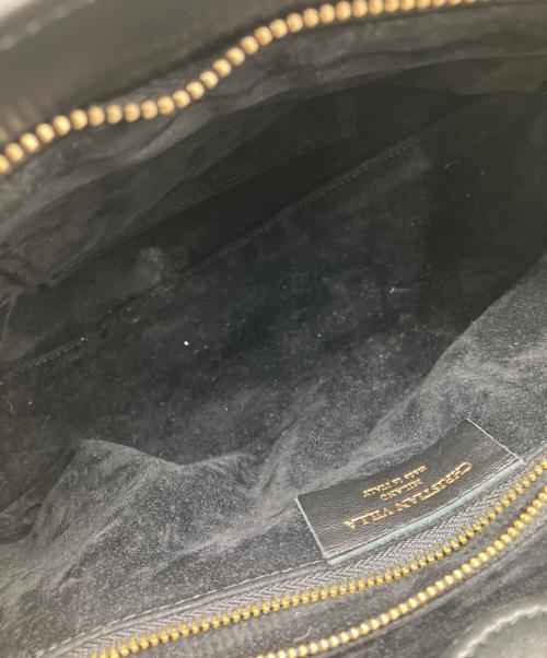 CHRISTIAN VILLA（クリスチャンヴィラ）CHRISTIAN VILLA (クリスチャンヴィラ) ラビオリトートバッグ ブラックの古着・服飾アイテム